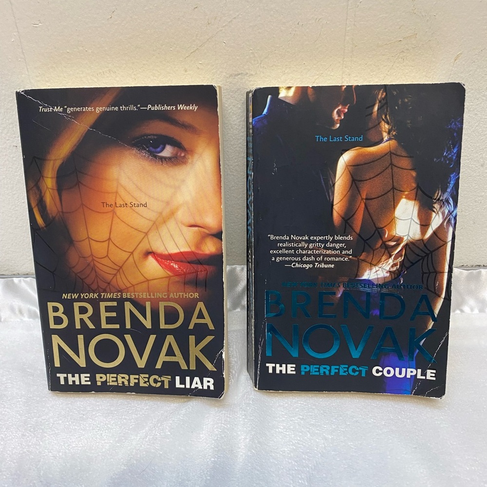 Brenda Novak books bundle of 2 the perfect liar and the perfect couple